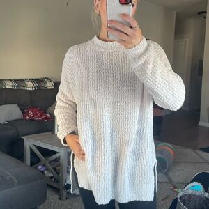Cozy White Sweater
